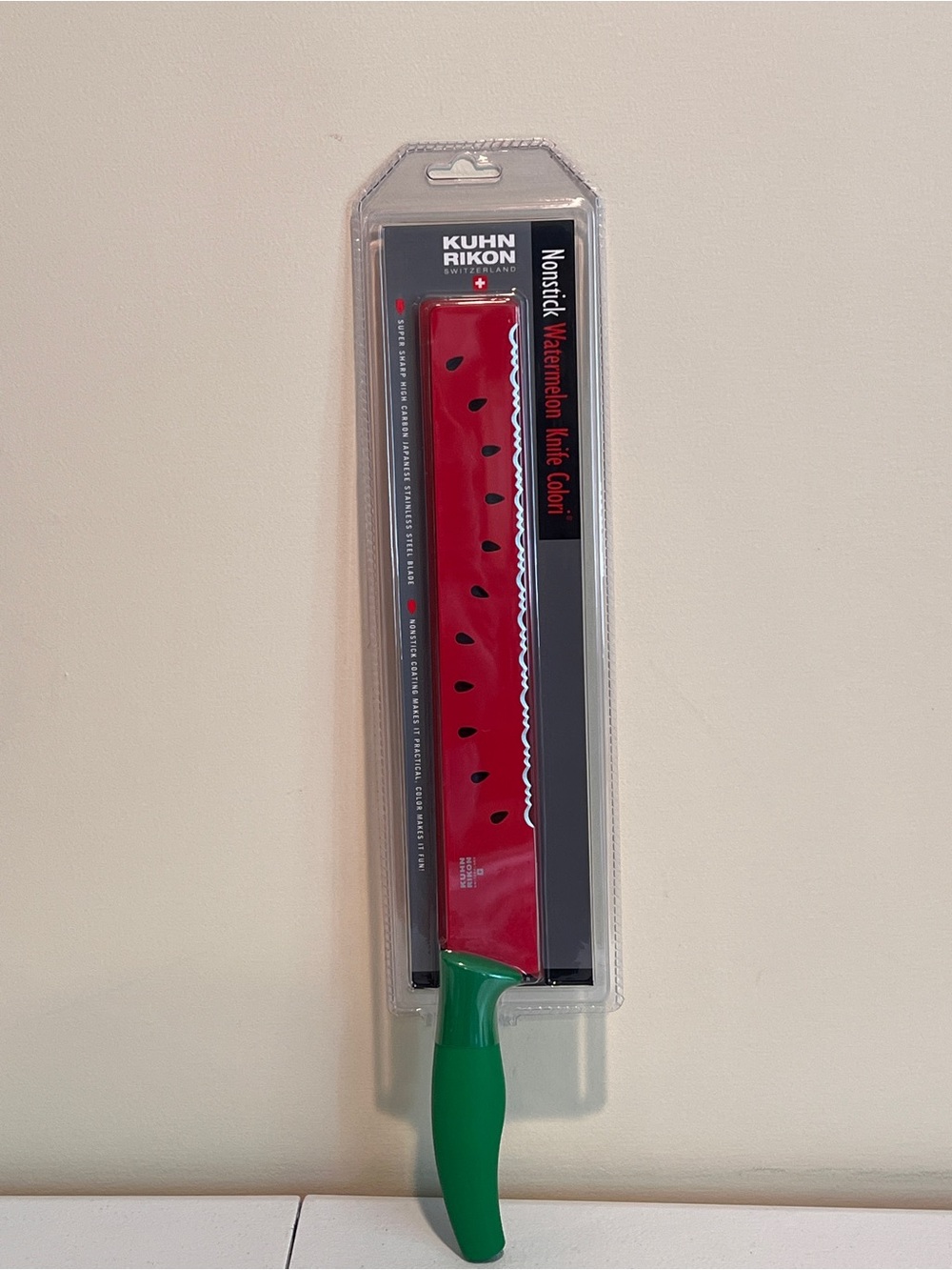 Kuhn Rikon Melon 11' Japanese Stainless Steel knife For Watermelon Fruit  NEW